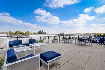 Outdoor lounge seating